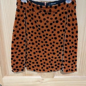 Madewell | Velvet Skirt | Size 2